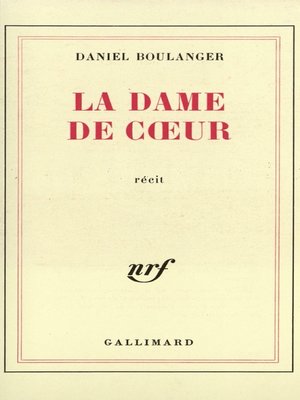 cover image of La dame de cœur